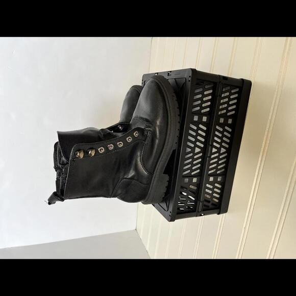 Little Kids Designer Kurt Geiger London Combat Boot Size 12 - Picture 1 of 8